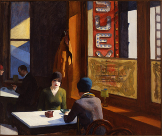 PHOTO CAPTION Chop Suey, 1929, Edward Hopper, American, 1882-1967, oil on canvas