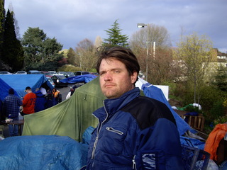 PHOTO CAPTION Nicholas McLean Tent City 3 Resident